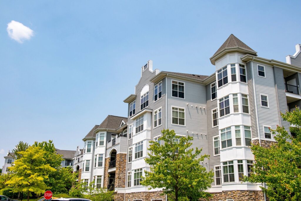 Baltimore commercial real estate exterior modern professional